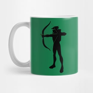 Robin Hood * back print quiver Mug